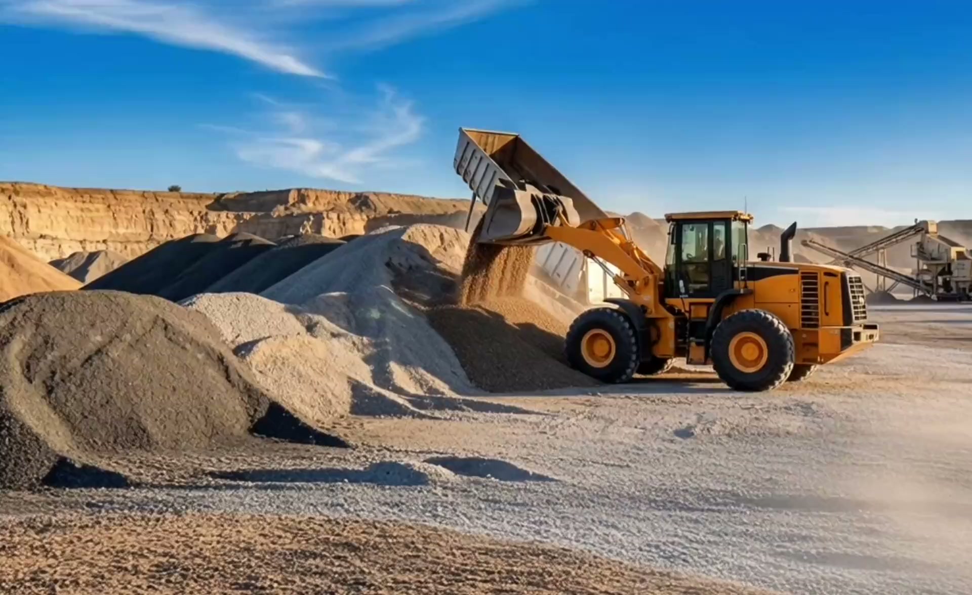 Frontera Materials aggregate operations in South Texas